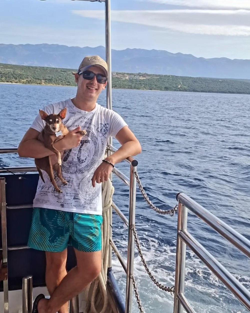 Marcel Ševčík a Zoro na moři
